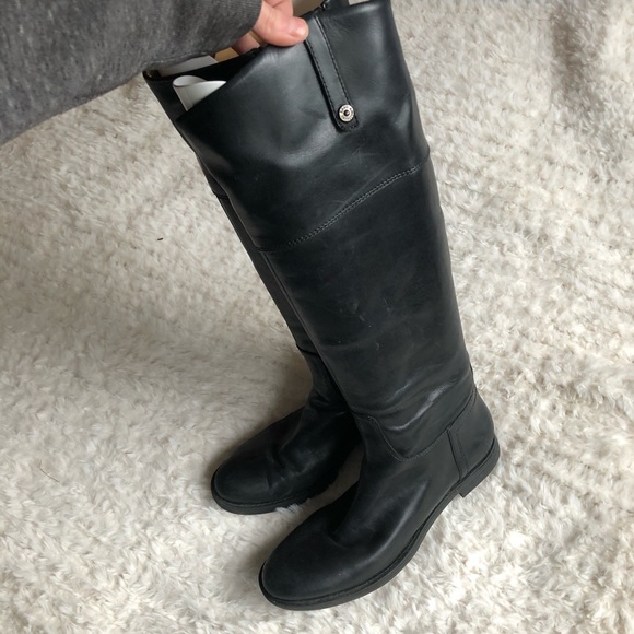 Enzo Angiolini Eaellerby Riding Boots. Excellent used condition. Black leather. - Picture 4 of 8